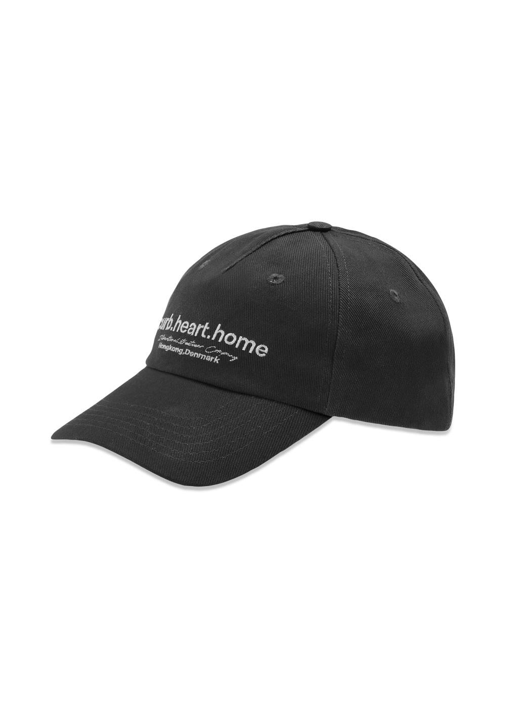 Champ Home cap - Black-Headwear-Woodbird-Butler Loftet