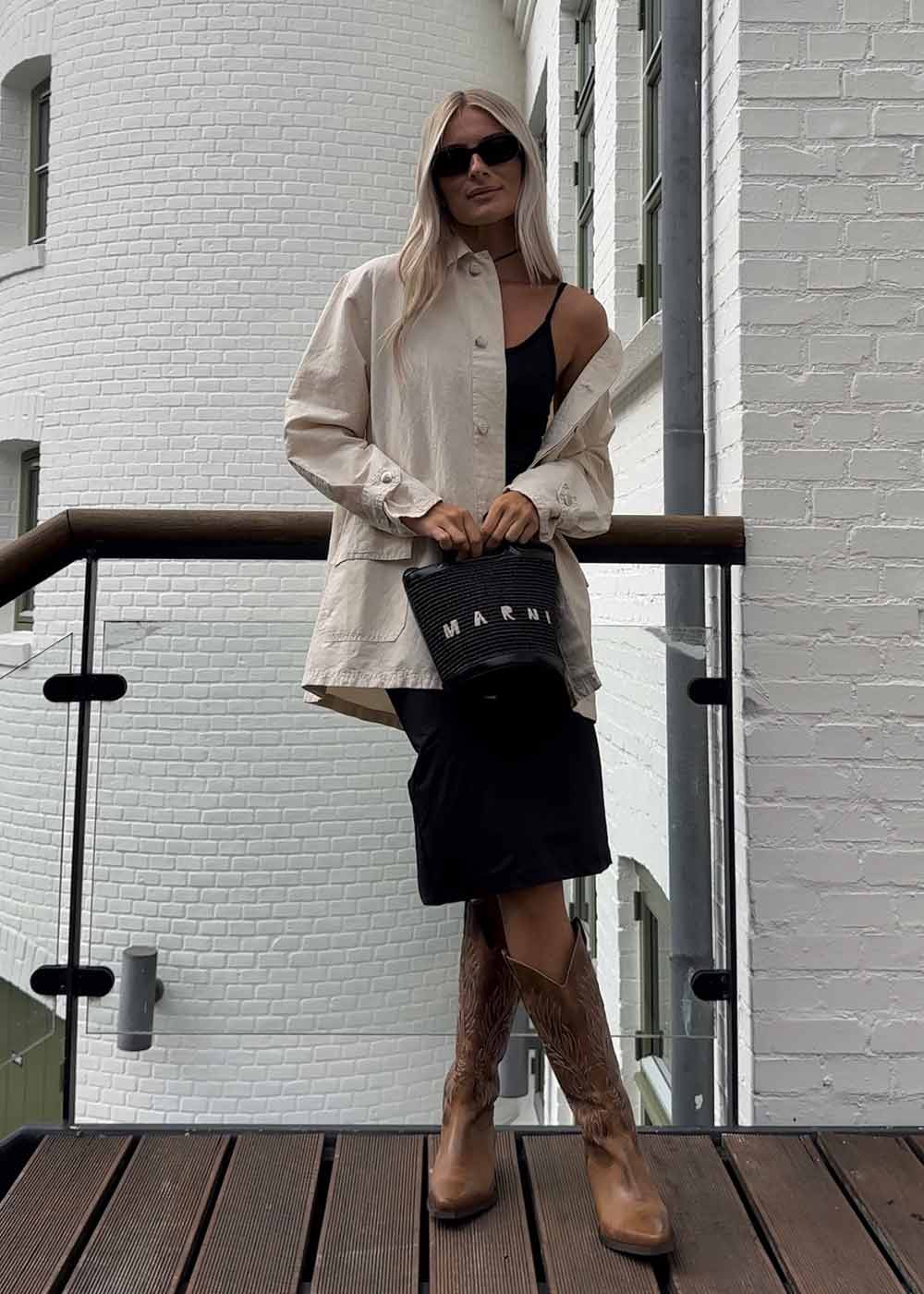 Charlotte Johnny Jacket - Whitecap Grey-Outerwear-Mads Nørgaard-Butler Loftet