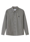 Checkered Shirt - Black-Shirts-Globe Studios-Butler Loftet