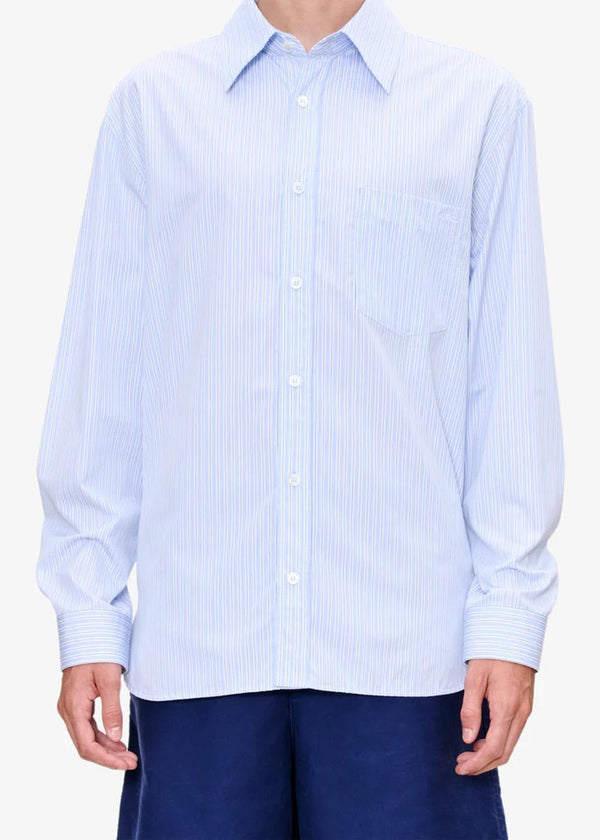 Chemise Bleu Clair - Bleu Clair-Shirts-A.P.C-Butler Loftet