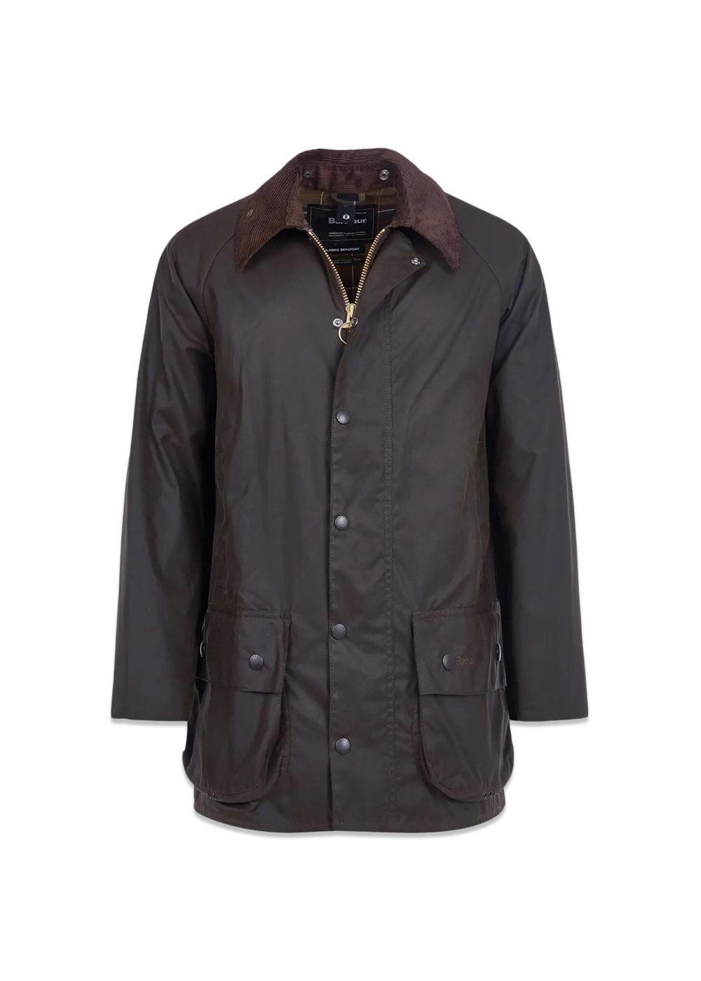 Classic Beaufort Wax - Olive-Outerwear-Barbour-Butler Loftet