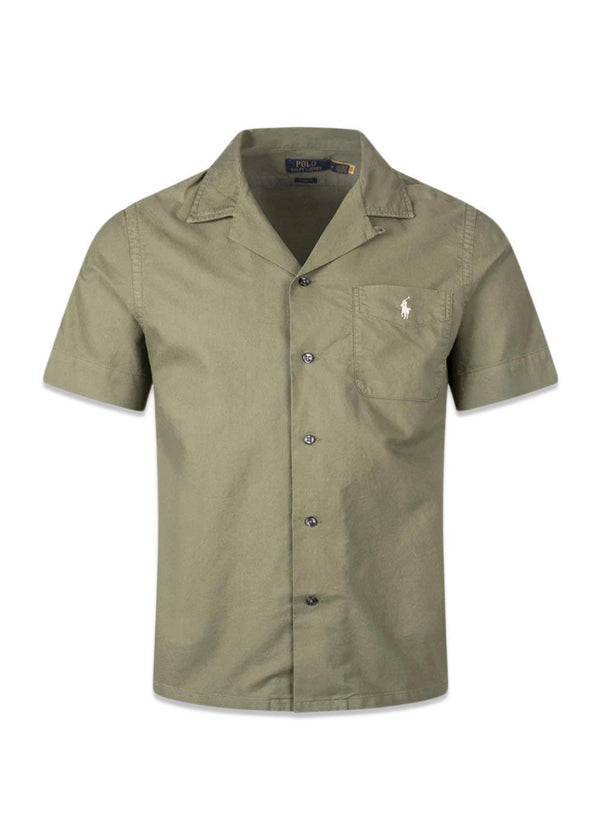 Classic Fit Oxford Camp Shirt - Garden Trail-Shirts-Ralph Lauren-Butler Loftet