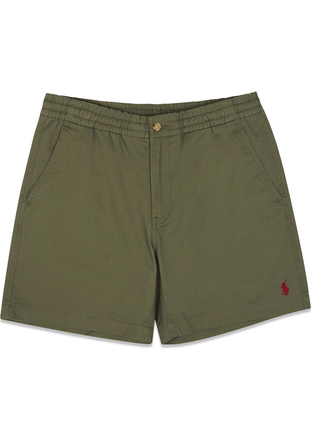 Classic Fit Prebster Cotton Short - Green-Shorts-Ralph Lauren-Butler Loftet