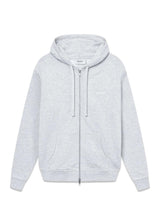 Classic Logo Zip Hoodie - Cloudy Grey-Hoodies-Bareen-Butler Loftet