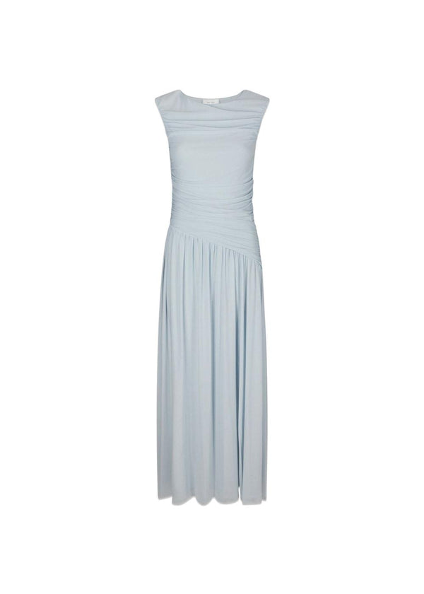 Cludine Mesh Dress - Light Blue-Dress-Neo Noir-Butler Loftet
