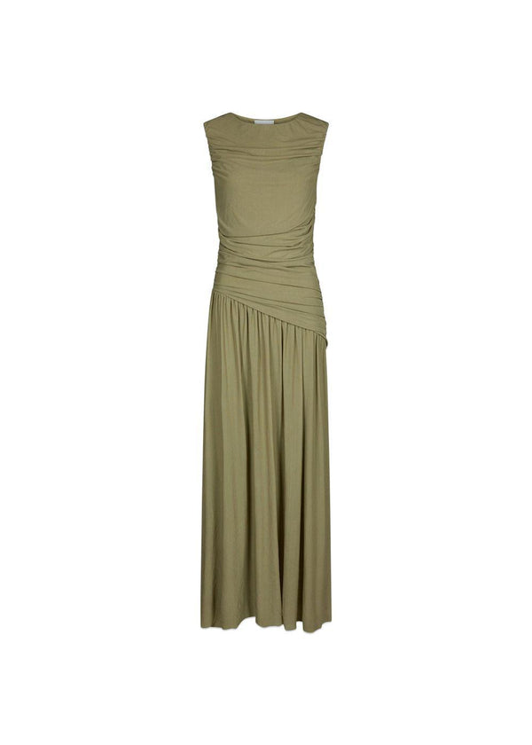 Cludine Mesh Dress - Sage Green-Dress-Neo Noir-Butler Loftet