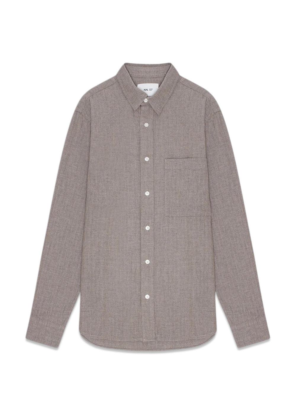 Cohen Shirt 5726 - Khaki Melange