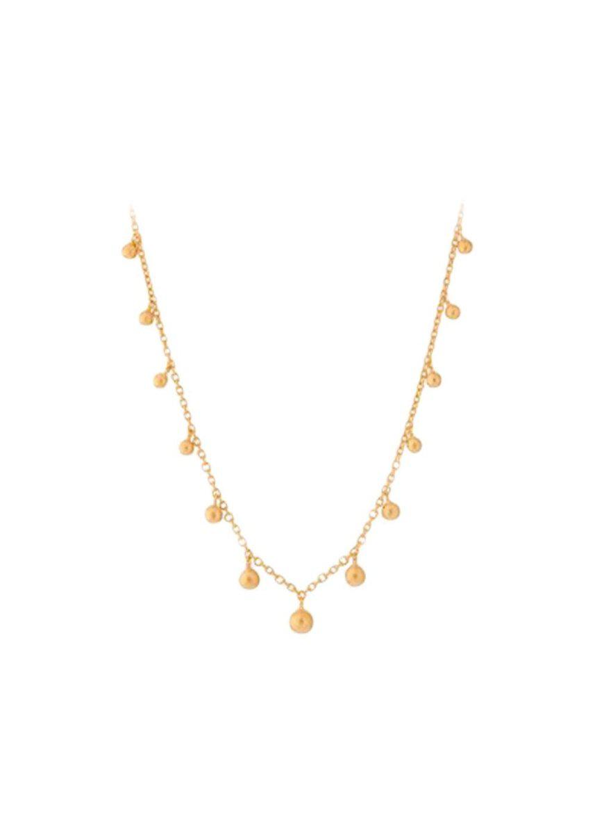 Pernille Corydons Comet Necklace, Adj. 40-45 cm - Gold. Køb halskæder her.