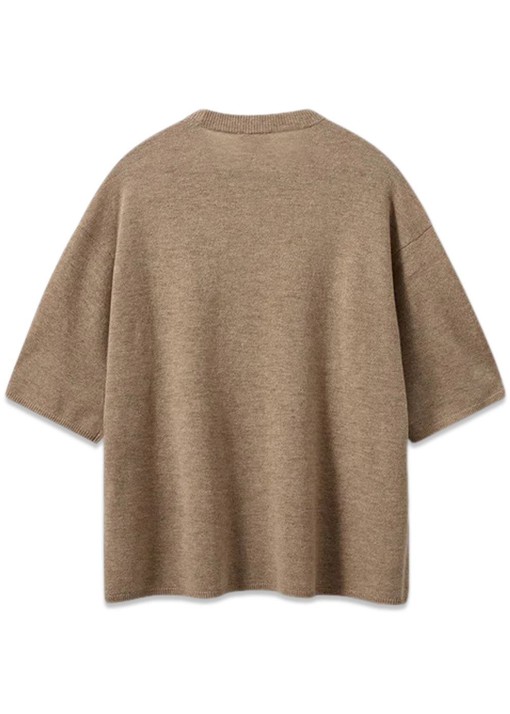 Como Oversized Tee - Camel-T-shirts-The Garment-Butler Loftet