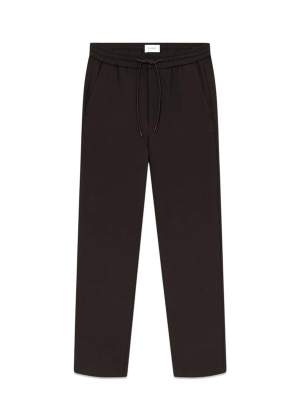 Como Tapered Drawstring Pants - Seasonal - Coffee Brown