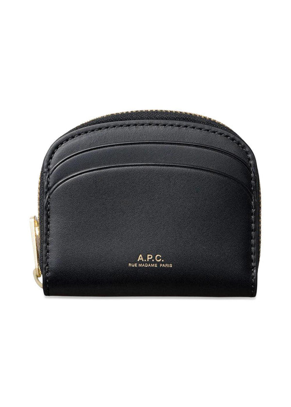 A.P.C's Compact Demi Lune Mini - Black. Køb designertasker||skuldertasker her.