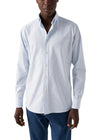 Contemparary-Striped Oxford - White Blue-Shirts-Eton-Butler Loftet