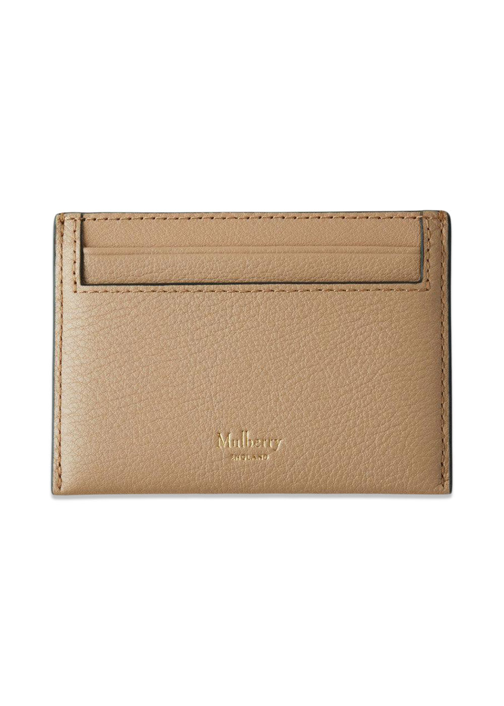 Continental Credit Card Slip Silky Calf - Maple