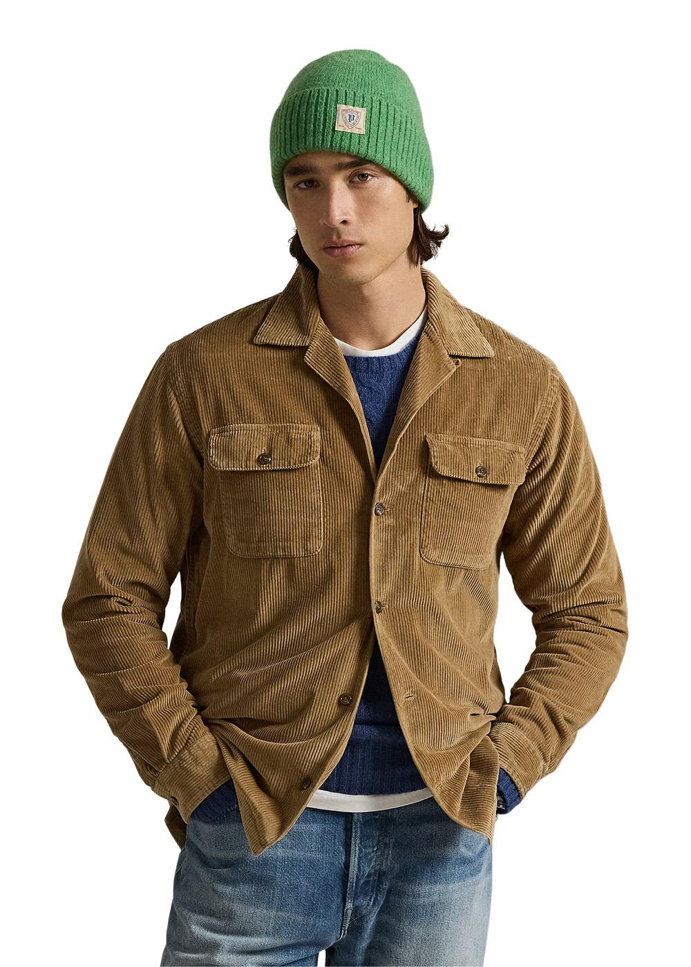 Corduroy Sport Shirt - Golden Brown-Shirts-Ralph Lauren-Butler Loftet