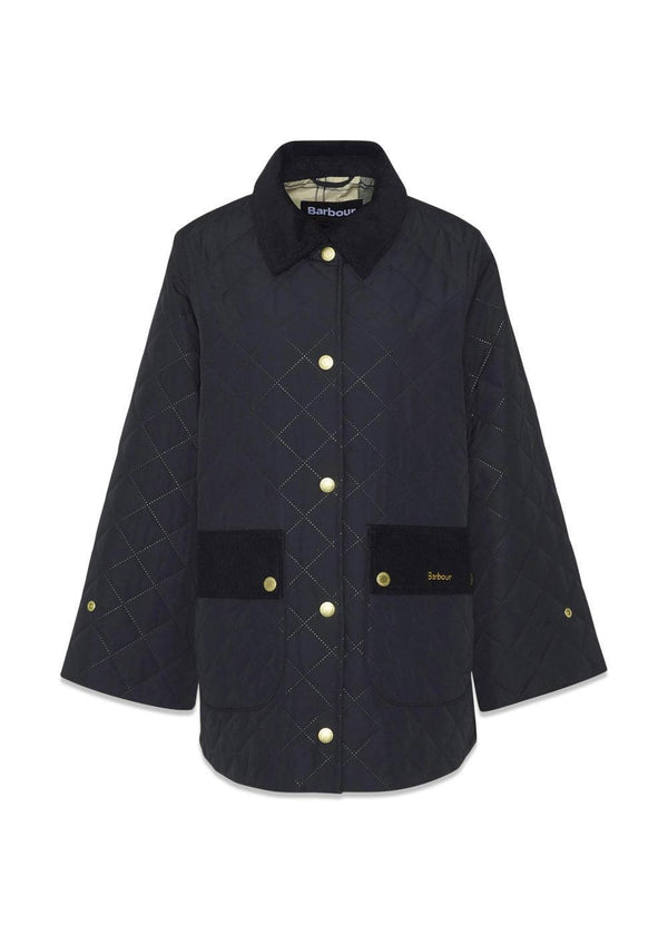 Corinne Quilted Jacket - Black-Outerwear-Barbour-Butler Loftet