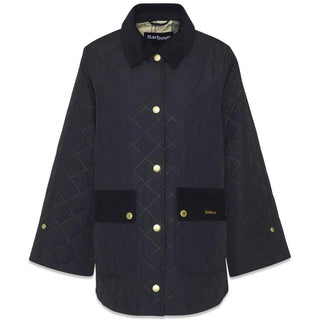Corinne Quilted Jacket - Black-Outerwear-Barbour-Butler Loftet