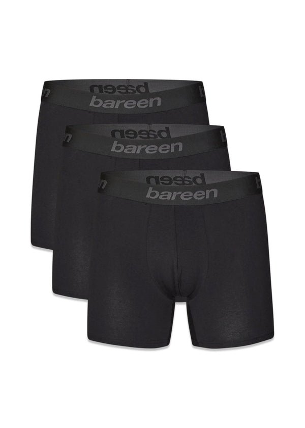 Cotton Boxers 3-pack - Black