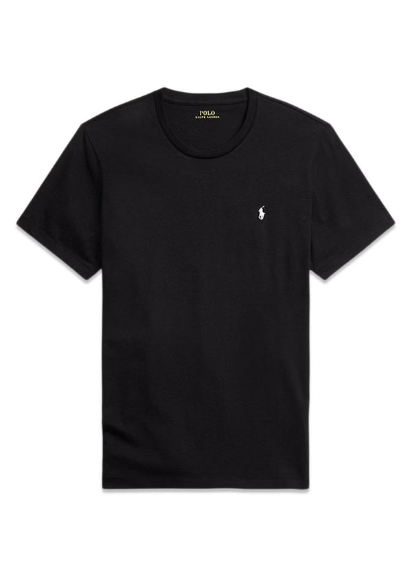 Cotton Jersey Sleep Shirt - Black-T-shirts-Ralph Lauren-Butler Loftet