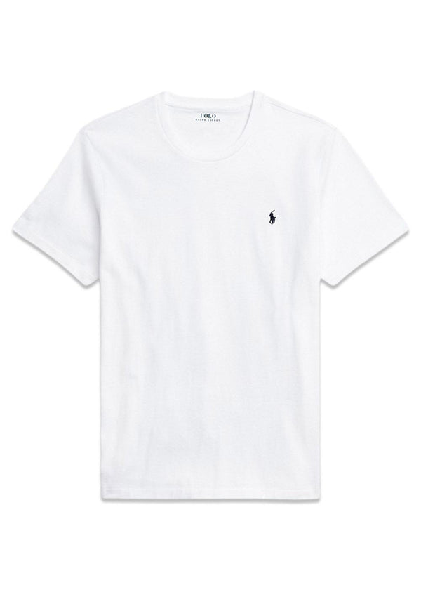 Cotton Jersey Sleep Shirt - White-T-shirts-Ralph Lauren-Butler Loftet