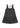 Cotton Poplin U-neck Mini Dress - Black-Dress-Ganni-Butler Loftet