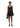 Cotton Poplin U-neck Mini Dress - Black-Dress-Ganni-Butler Loftet