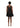 Cotton Poplin U-neck Mini Dress - Black-Dress-Ganni-Butler Loftet