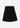 Crepe Balloon Skirt - Black