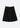 Crepe Balloon Skirt - Black