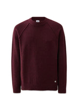 Crew Neck Alpaca Wool - Potent Purple