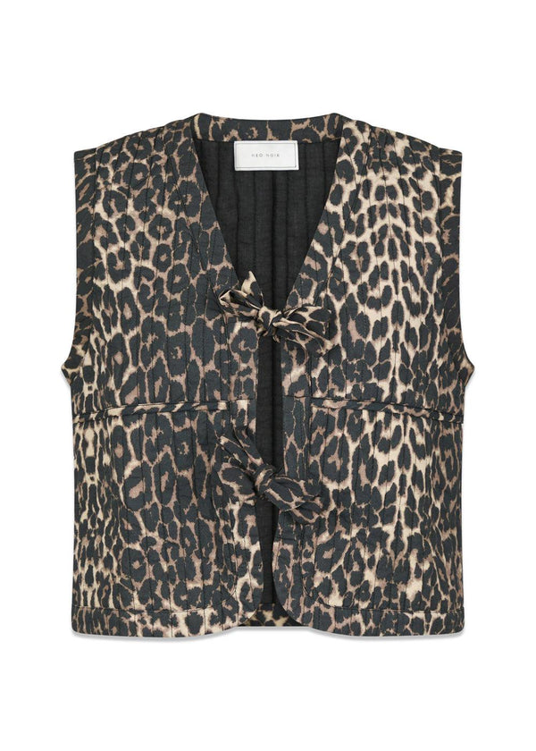 Crissa Leo Vest - Leopard