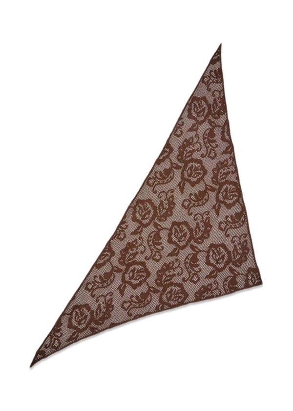 Croflora triangle scarf - Hot Fudge-Scarf-BeckSöndergaard-Butler Loftet
