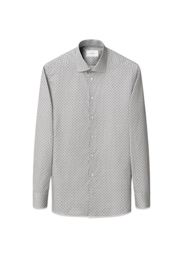 Cut Away Single Slim - Beige-Shirts-Eton-Butler Loftet