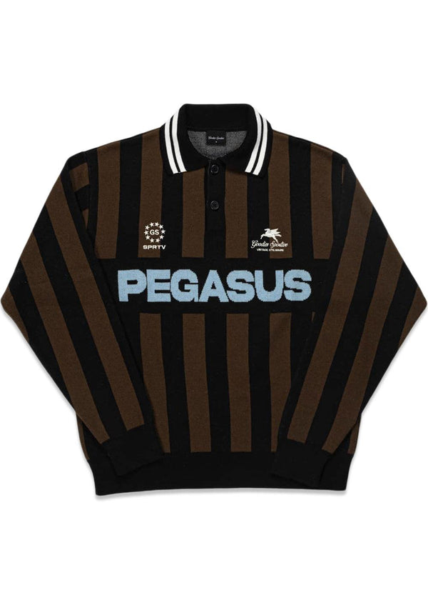 DACHSHUND POLO - Brown/Black-T-shirts-Goodies Sportive-Butler Loftet