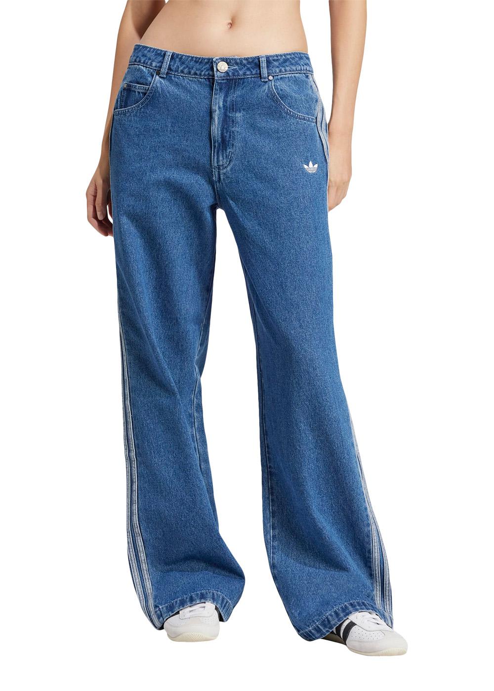 DENIM 3S PANT - Indigo Denim-Pants-Adidas Originals-Butler Loftet