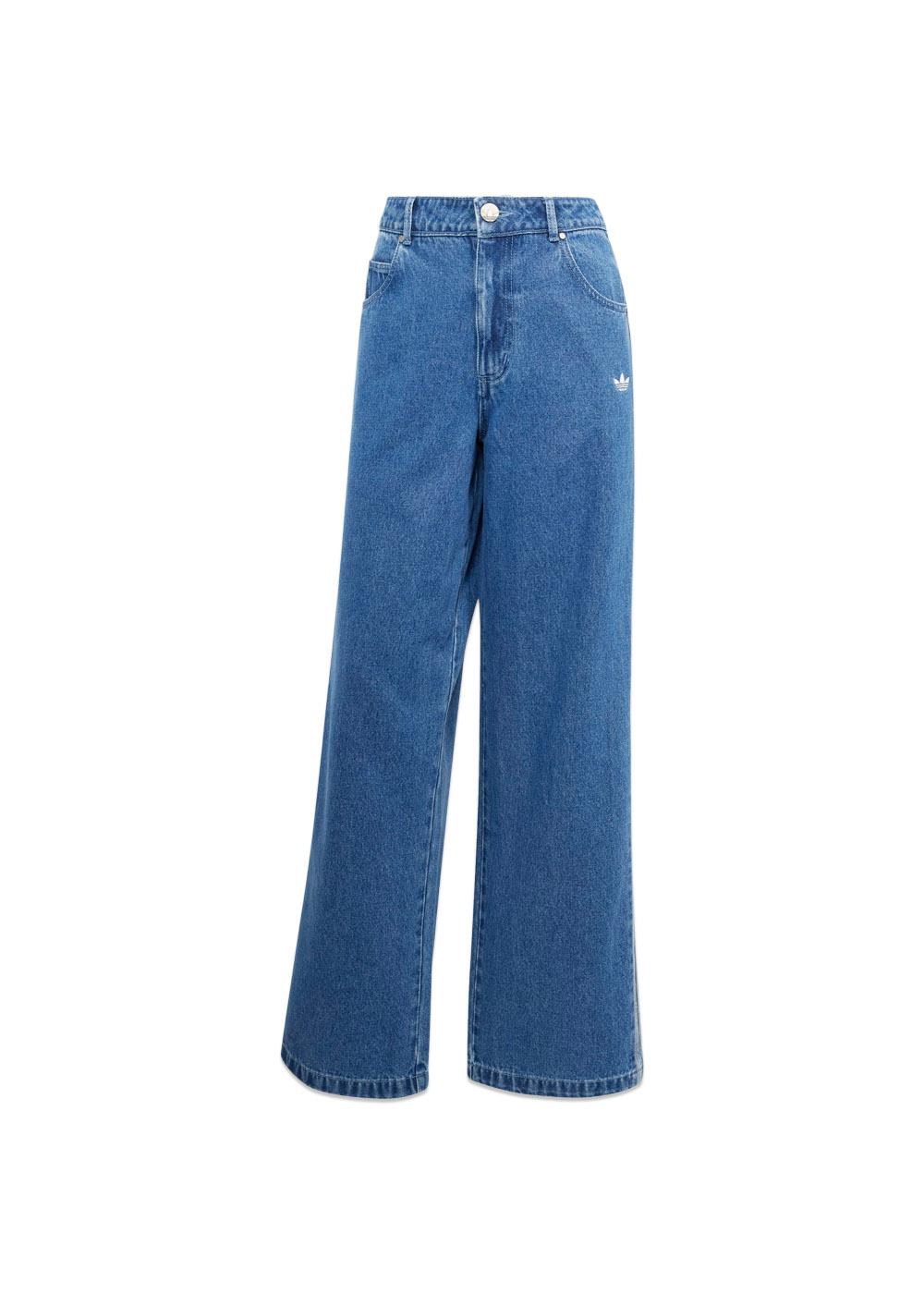 DENIM 3S PANT - Indigo Denim-Pants-Adidas Originals-Butler Loftet