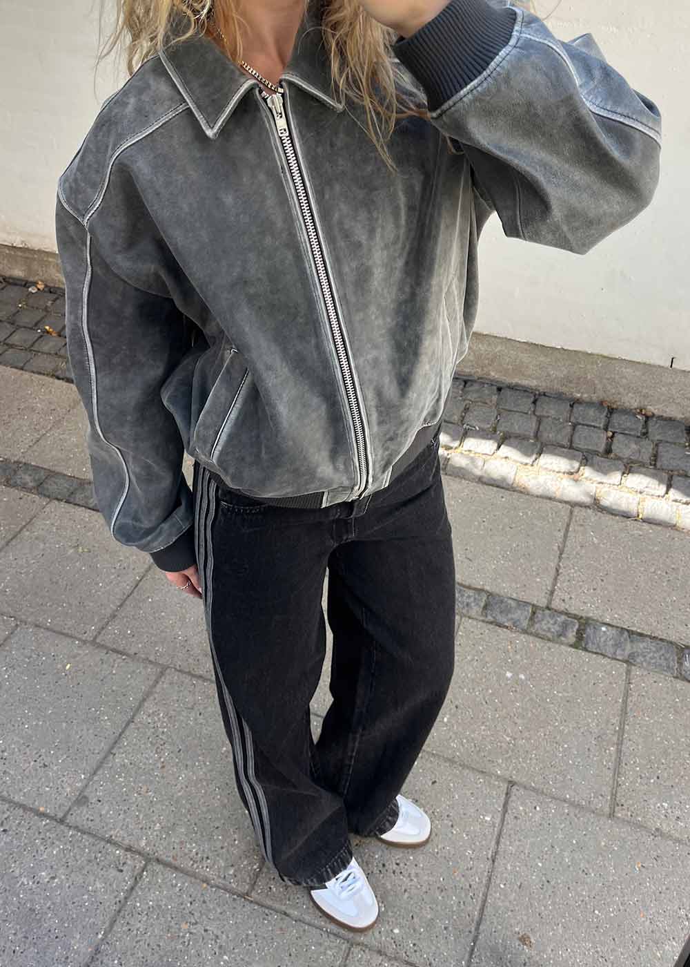 DENIM 3S PANT - True Black Denim-Pants-Adidas Originals-Butler Loftet