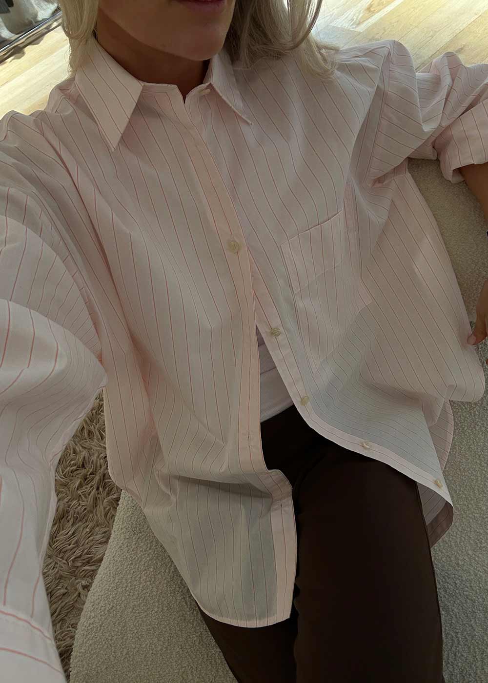 DERRIS - Chalk Pink Stripe-Shirts-By Malene Birger-Butler Loftet