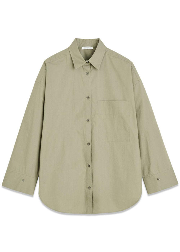 DERRIS - Deep Lichen Gre-Shirts-By Malene Birger-Butler Loftet