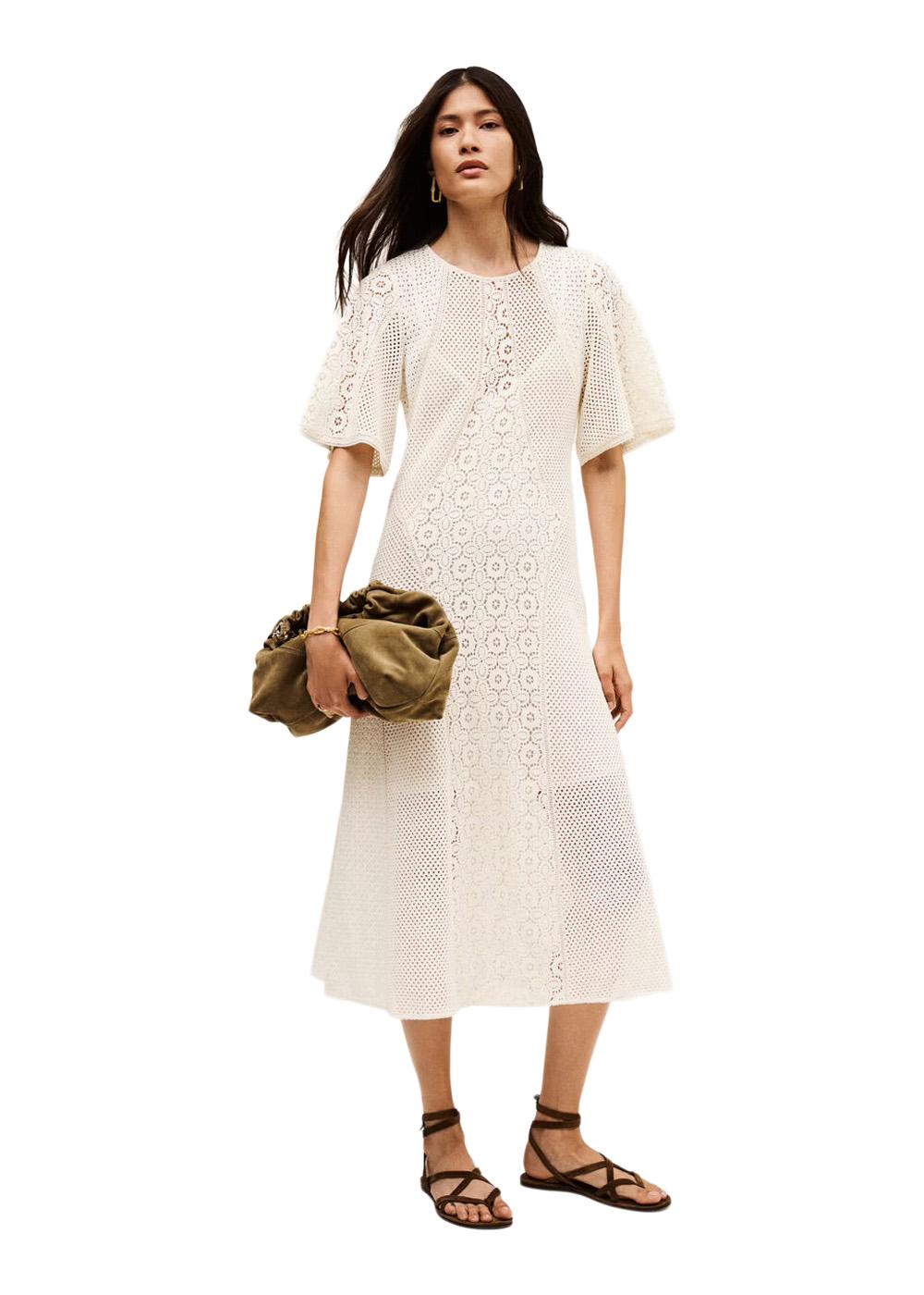 DRESS MOODY - Ecru-Dress-Ba&sh-Butler Loftet