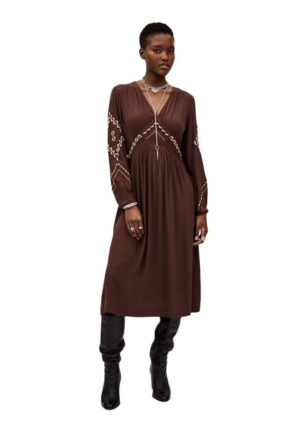 DRESS TANY - Chocolat-Dress-Ba&sh-Butler Loftet