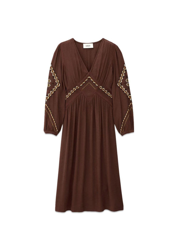 DRESS TANY - Chocolat-Dress-Ba&sh-Butler Loftet