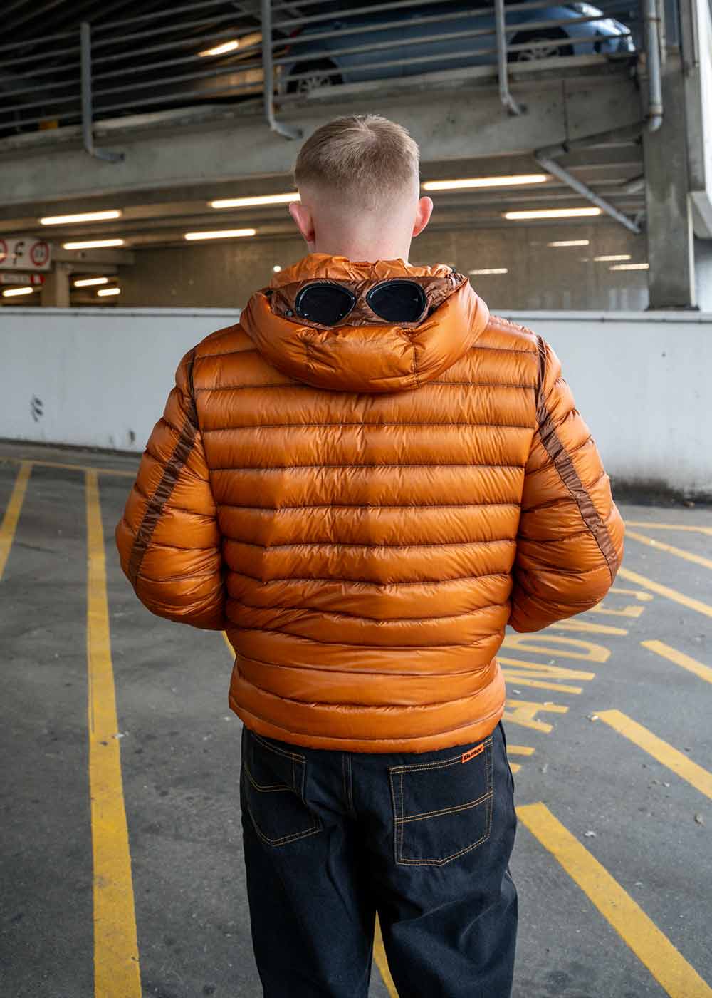 D.D. SHELL GOGGLE DOWN JACKET - Bombay Brown – Butler Loftet