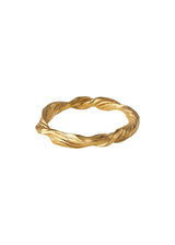 Dancing Wave Ring - Forgyldt