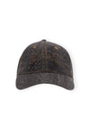 Denim Cotton Washed Cap - Washed Black/Black-Headwear-Ganni-Butler Loftet