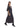 Denim Raw Hem Dress Black - Washed Black-Dress-HAUTE L’AMITIÉ-Butler Loftet