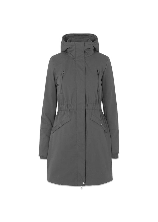 Denise coat - Rainy Grey-Outerwear-Modström-Butler Loftet