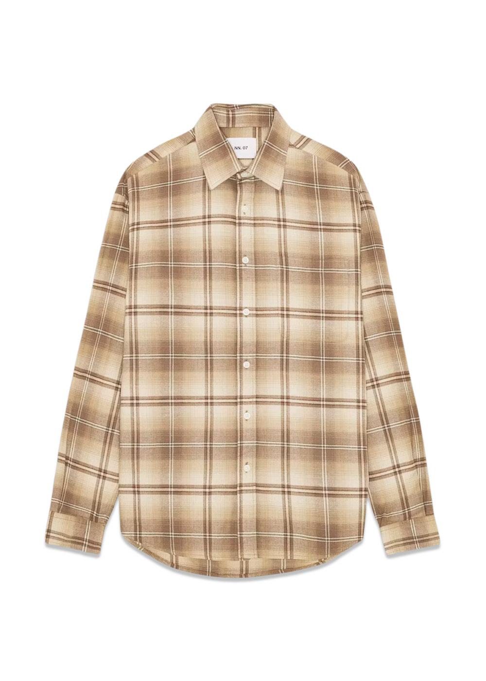 Deon 5465 - Camel Check-Shirts-Nn. 07-Butler Loftet