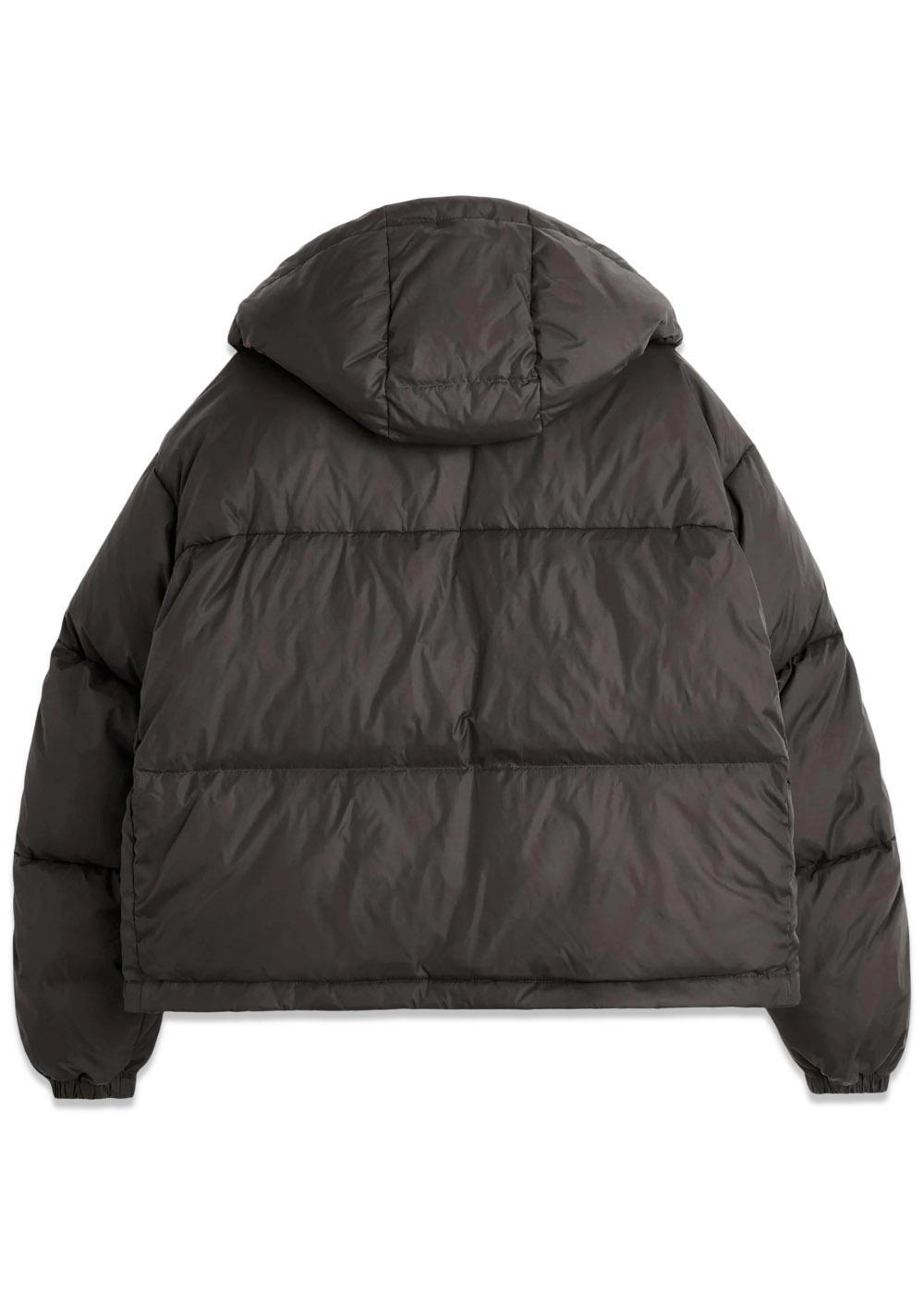 Dyngja Down W Cropped Jacket - Licorice-Outerwear-66 North-Butler Loftet