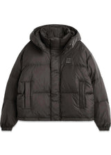 Dyngja Down W Cropped Jacket - Licorice-Outerwear-66 North-Butler Loftet