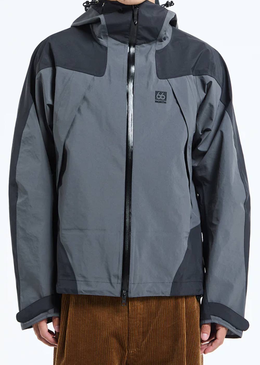 Dyngja Shell Jacket - Black-Outerwear-66 North-Butler Loftet